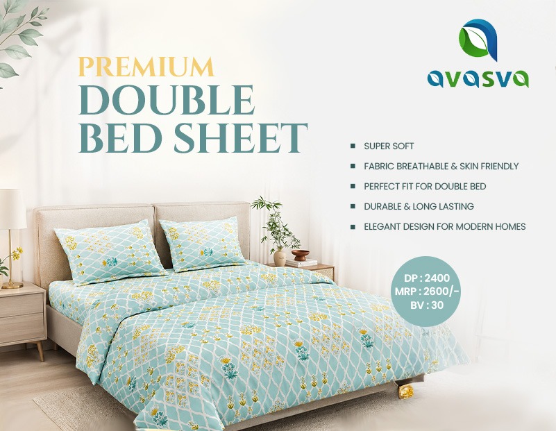 PREMIUM DOUBLE BED SHEET